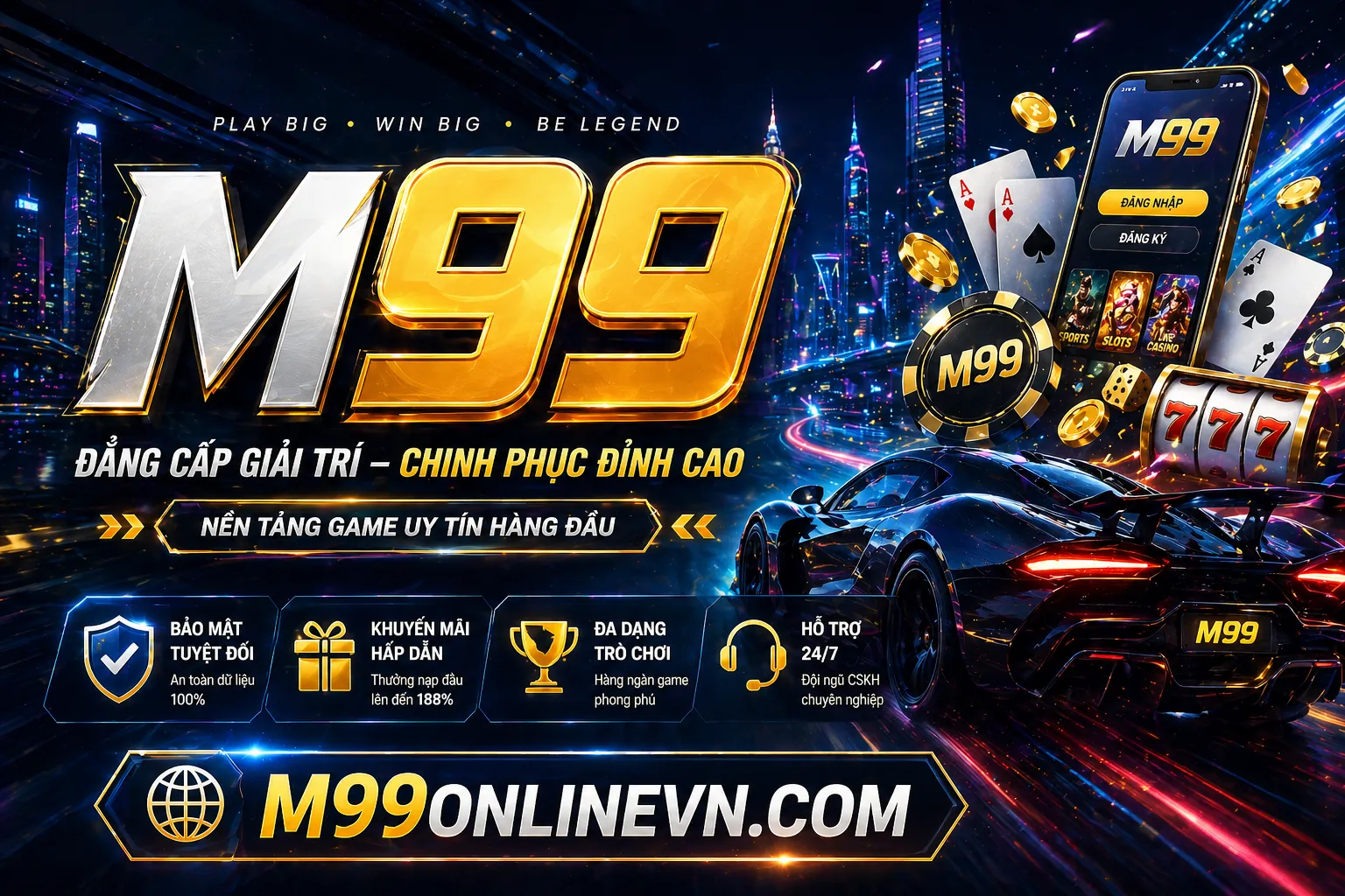 Giao diện đăng nhập 77ball với các trò chơi cá cược sôi động